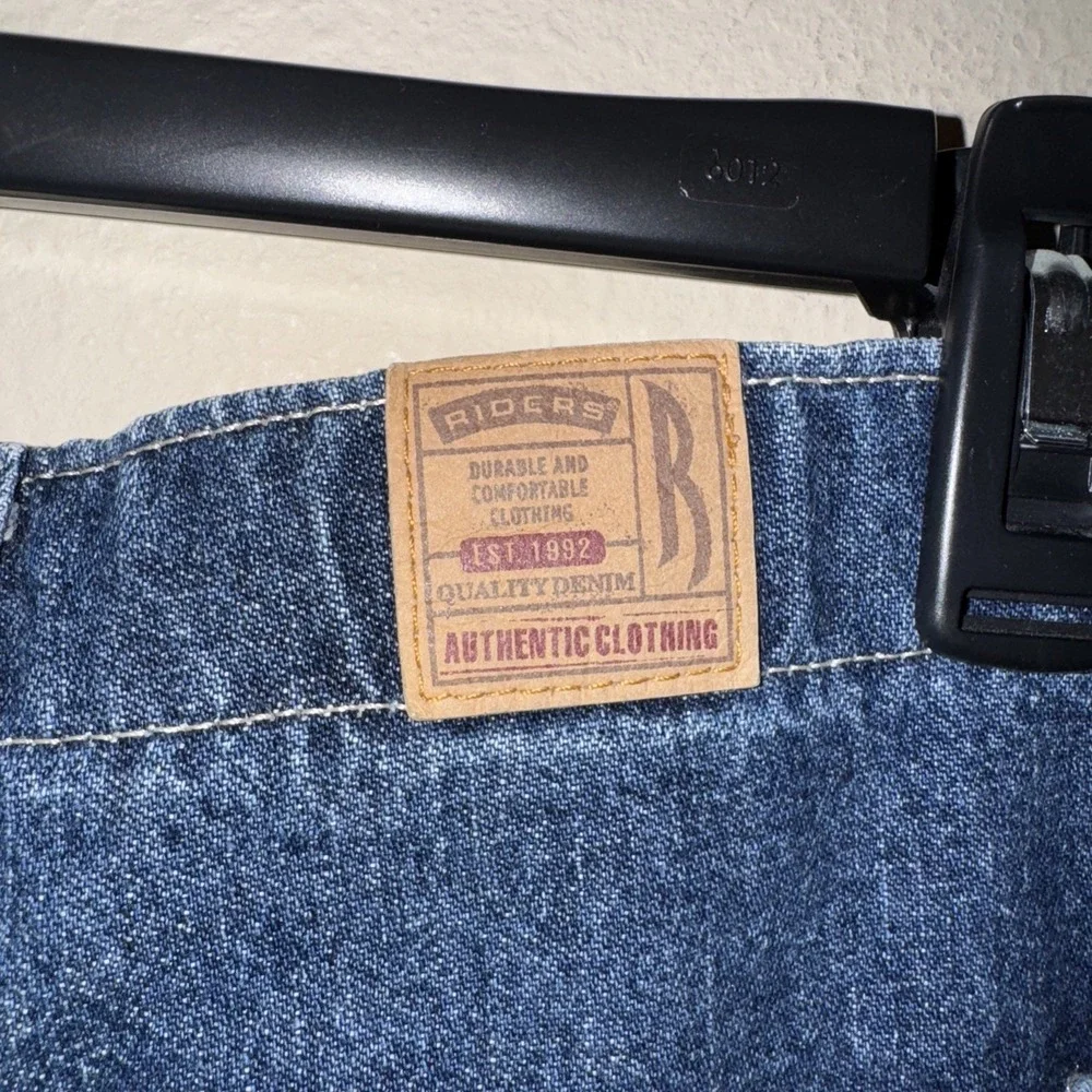 Vintage Riders by Lee High Rise Jeans Sz 6 Medium Wash 100%‎ Cotton Straight Leg